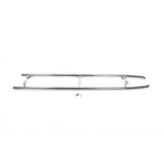 Protector de estribo lateral BB004 (2 uds., acero inoxidable) Toyota Land Cruiser 200 2007-2021 foto 3