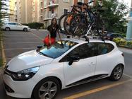 Renault Clio IV 2012-2019 Soporte para bicicleta foto 2