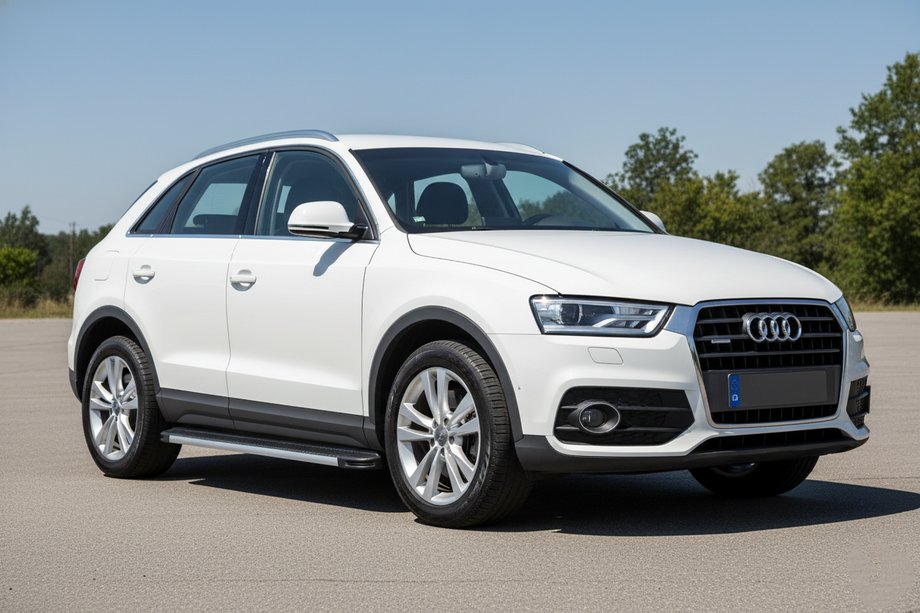Audi Q3 2011-2019 Estribos Laterales Maya V1 (2 uds., Aluminio) Image