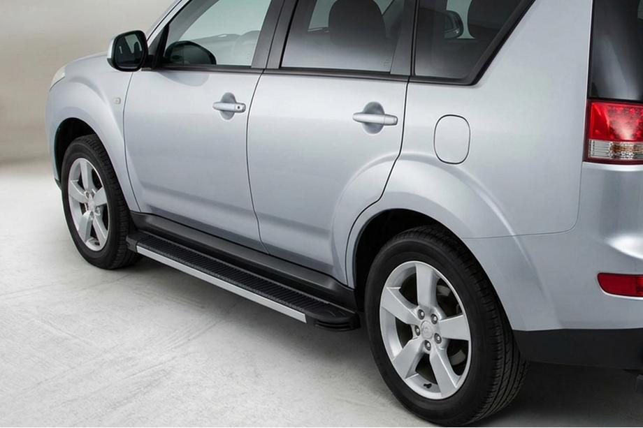 Citroen C-Crosser 2007-2013 Estribos Laterales Maya V1 (2 uds., Aluminio) Image