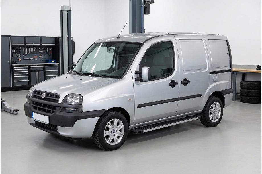 Fiat Doblo I 2001-2005 Estribos Laterales Maya V1 (2 uds., Aluminio) Image