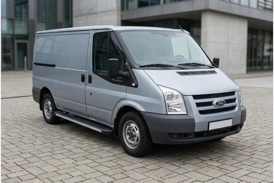 Ford Transit 2000–2014 Estribos Laterales Maya (2 uds., Aluminio) Image