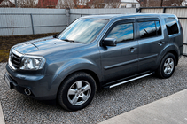 Honda Pilot 2008-2015 Estribos Laterales Maya V1 (2 uds., Aluminio) foto 1