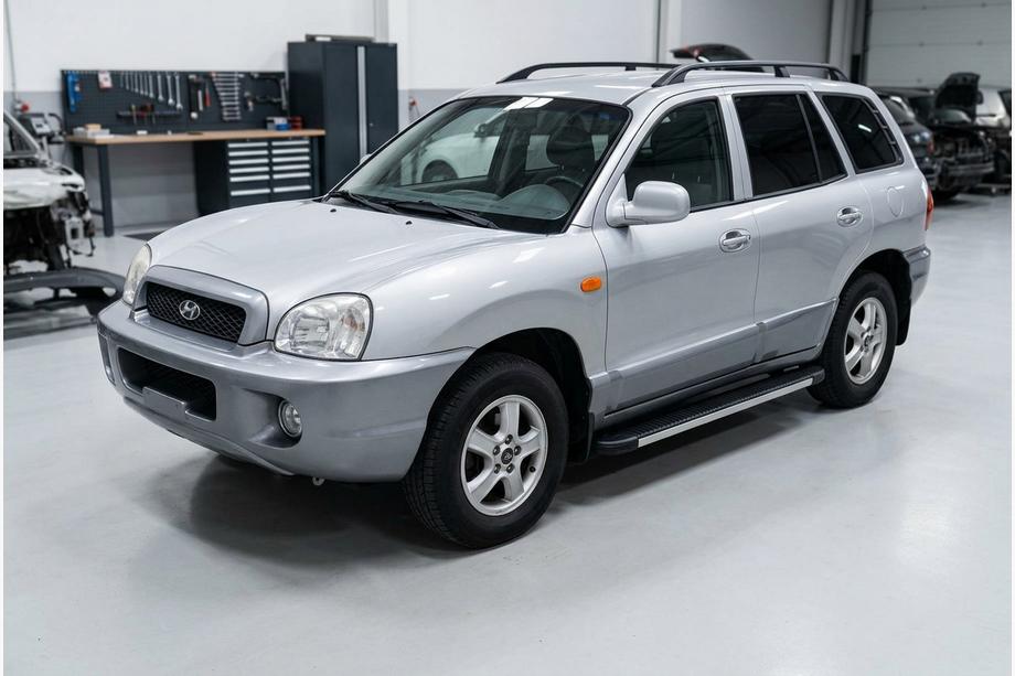 Hyundai Santa Fe 1 2000-2006 Estribos Laterales Maya V1 (2 uds., Aluminio) Image