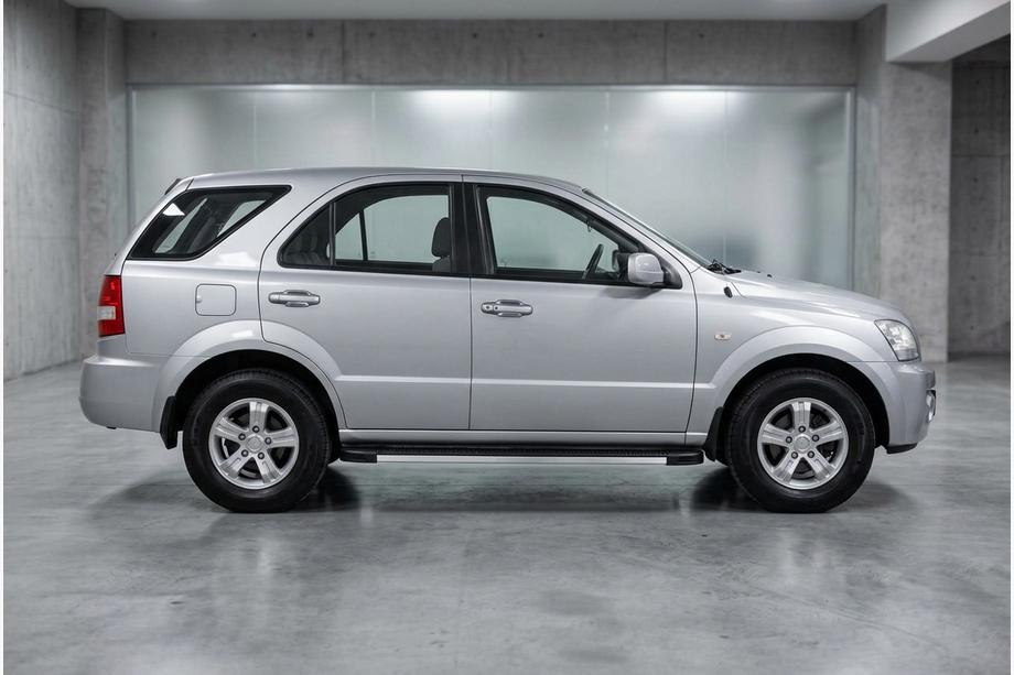 Kia Sorento I BL 2002-2009 Estribos Laterales Maya V1 (2 uds., Aluminio) Image