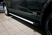 Kia Sorento II XM 2009-2014 Estribos Laterales Maya V1 (2 uds., Aluminio) foto 1