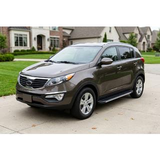 Estribos Laterales Maya V1 (2 uds., Aluminio) Kia Sportage 2010-2015 foto 1