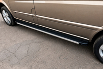 Mercedes Vito/V-class W447 2014- Estribos Laterales Maya V1 (2 uds., Aluminio) foto 5