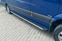Mercedes Sprinter W906 2006–2018 Estribos Laterales Maya (2 uds., Aluminio) foto 1