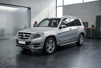 Mercedes GLK class X204 2008-2015 Estribos Laterales Maya V1 (2 uds., Aluminio) foto 1