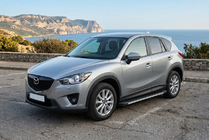 Mazda CX-5 2012-2017 Estribos Laterales Maya V1 (2 uds., Aluminio) foto 1