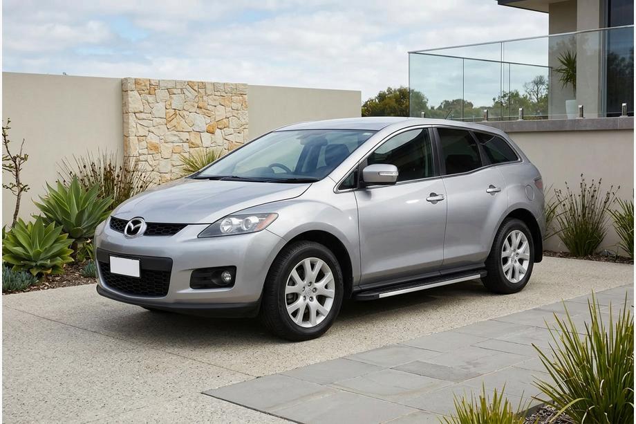 Mazda CX-7 2006-2012 Estribos Laterales Maya V1 (2 uds., Aluminio) Image