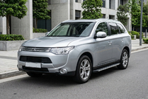 Mitsubishi Outlander 2012-2021 Estribos Laterales Maya V1 (2 uds., Aluminio) foto 1