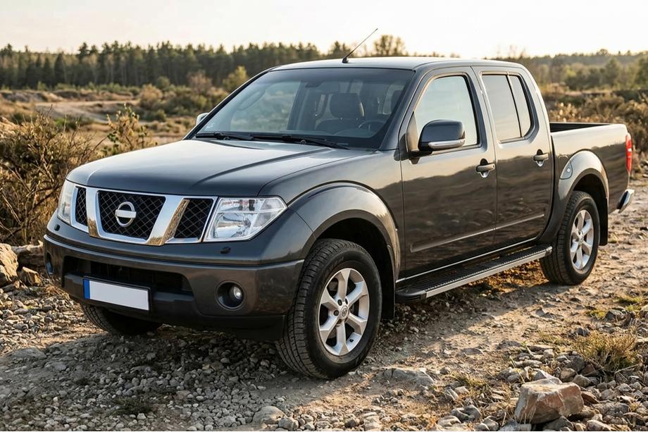 Nissan Navara 2006-2015 Estribos Laterales Maya V1 (2 uds., Aluminio) Image