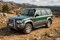 Nissan Patrol Y61 1997-2011 Estribos Laterales Maya V1 (2 uds., Aluminio) foto 1