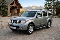 Nissan Pathfinder R51 2005-2014 Estribos Laterales Maya V1 (2 uds., Aluminio) foto 1