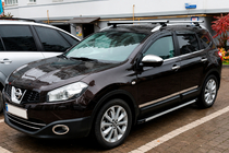 Nissan Qashqai 2007-2010 Estribos Laterales Maya V1 (2 uds., Aluminio) foto 4