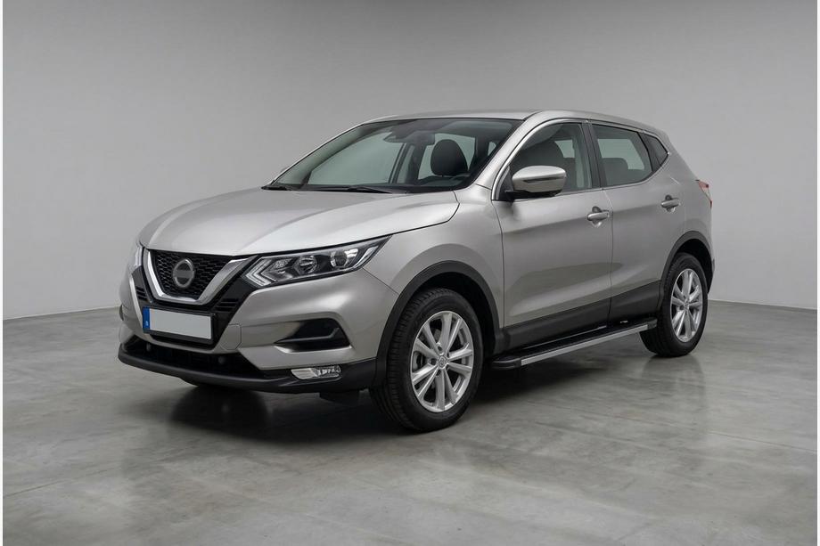 Nissan Qashqai 2014-2021 Estribos Laterales Maya V1 (2 uds., Aluminio) Image