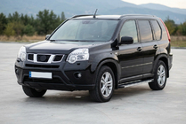 Nissan X-trail T31 2007-2014 Estribos Laterales Maya V1 (2 uds., Aluminio) foto 1