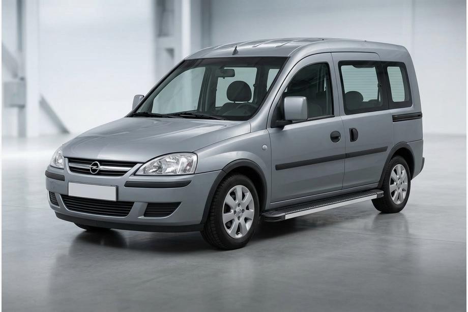 Opel Combo 2002–2012 Estribos Laterales Maya V1 (2 uds., Aluminio) Image