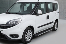 Opel Combo 2012-2018 Estribos Laterales Maya (2 uds., Aluminio) foto 1