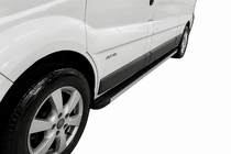 Opel Vivaro 2001–2015 Estribos Laterales Maya (2 uds., Aluminio) foto 1