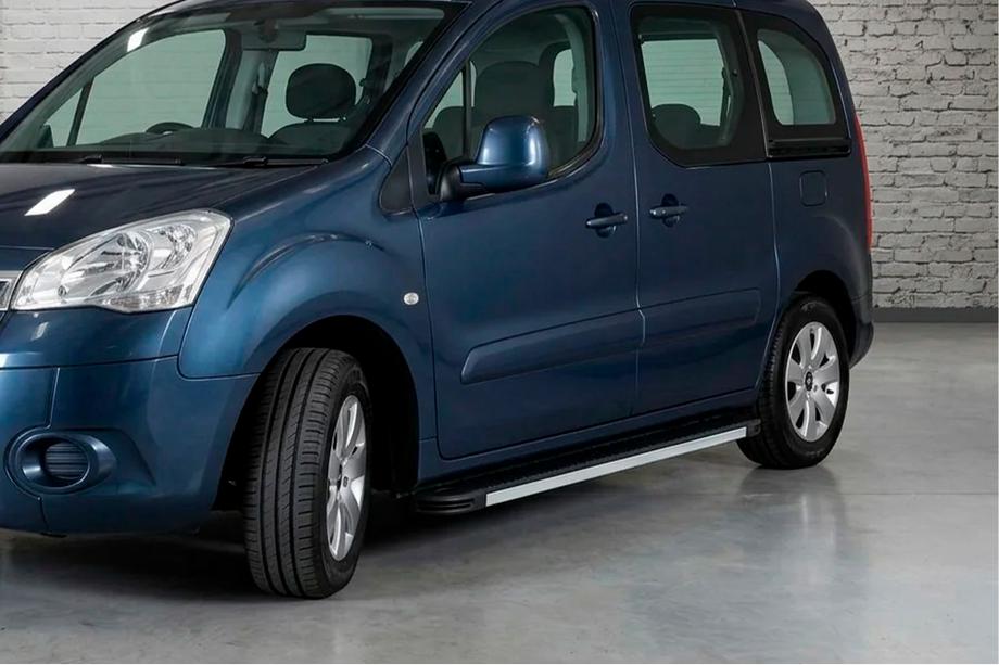 Peugeot Partner Tepee 2008-2018 Estribos Laterales Maya V1 (2 uds., Aluminio) Image
