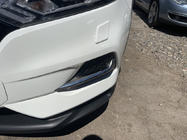Nissan Qashqai 2014-2021 Cubiertas para faros antiniebla (2017↗, acero inoxidable) foto 5