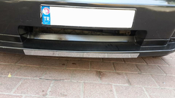 Dodge Nitro 2006-2011 Protector cromado para parachoques delantero (acero inoxidable) foto 4