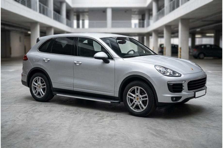 Porsche Cayenne 2010-2017 Estribos Laterales Maya V1 (2 uds., Aluminio) Image
