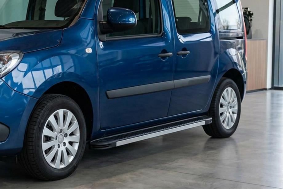Renault Kangoo 2008–2020 Estribos Laterales Maya V1 (2 uds., Aluminio) Batalla Larga Image