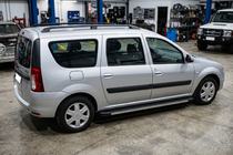 Renault Logan MCV 2005-2013 Estribos Laterales Maya V1 (2 uds., Aluminio) foto 6