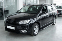 Renault Logan MCV 2013-2022 Estribos Laterales Maya V1 (2 uds., Aluminio) foto 1