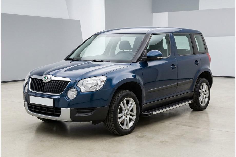 Skoda Yeti 2009-2017 Estribos Laterales Maya V1 (2 uds., Aluminio) Image