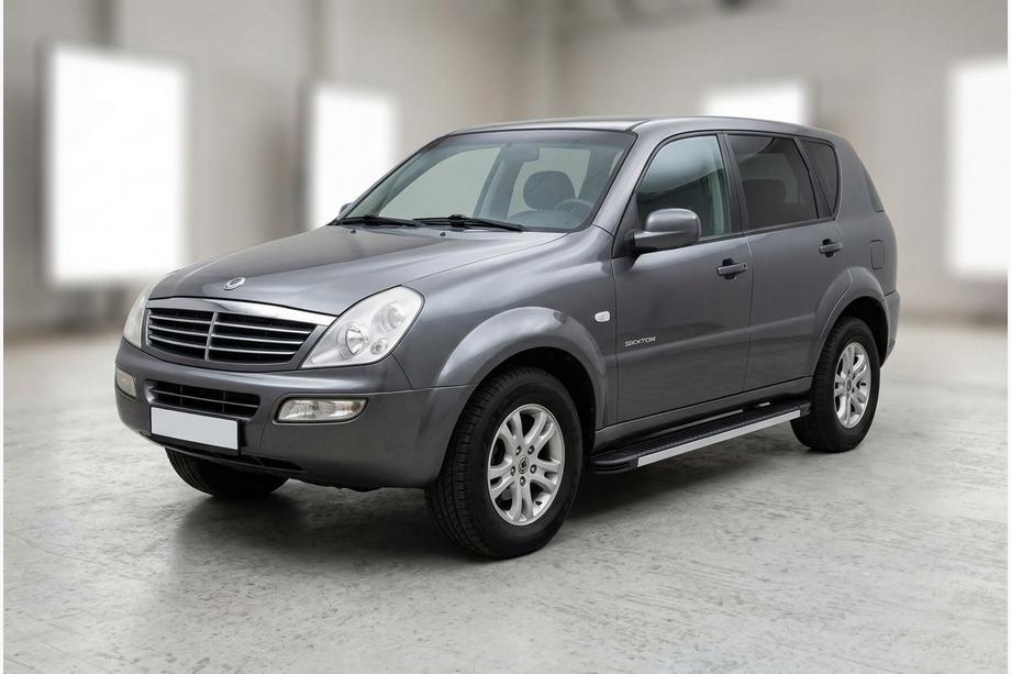 SsangYong Rexton I 2001-2017 Estribos Laterales Maya V1 (2 uds., Aluminio) Image