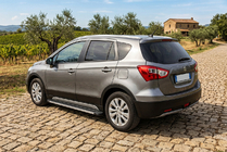 Suzuki SX4 S-Cross 2013-2016 Estribos Laterales Maya V1 (2 uds., Aluminio) foto 1