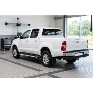 Estribos Laterales Maya V1 (2 uds., Aluminio) Toyota Hilux 2006-2015 foto 1