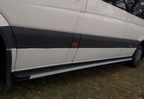Volkswagen Crafter 2006-2016 Estribos Laterales Maya (2 uds., Aluminio) Batalla Media foto 5