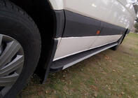 Volkswagen Crafter 2006-2016 Estribos Laterales Maya (2 uds., Aluminio) Batalla Media foto 6