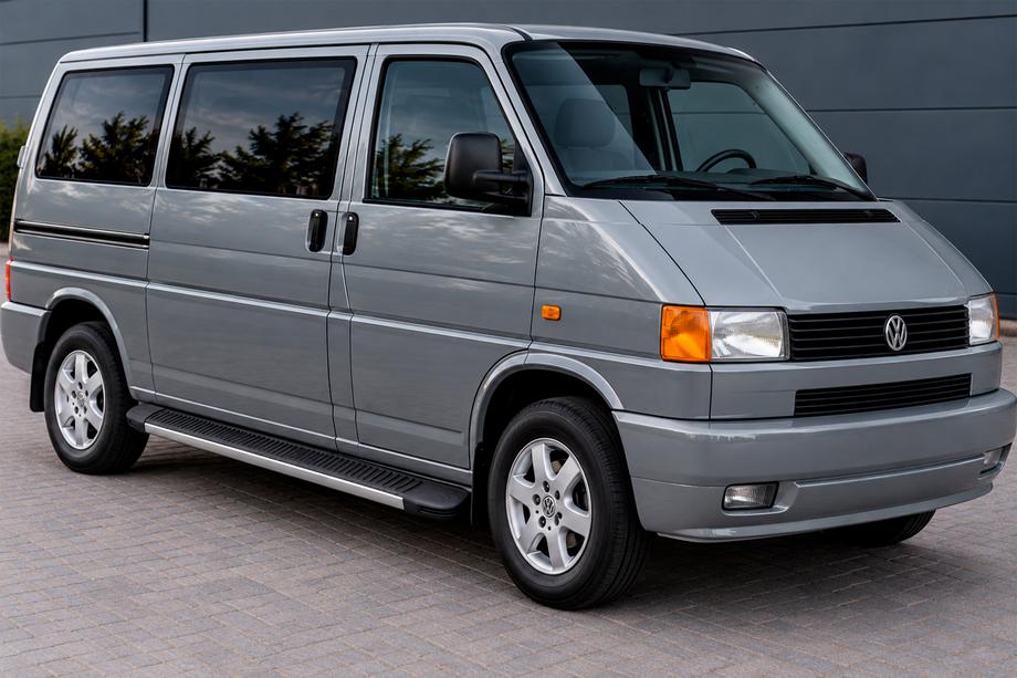Volkswagen T4 Transporter 1990-2003 Estribos Laterales Maya (2 uds., Aluminio) Foto 1