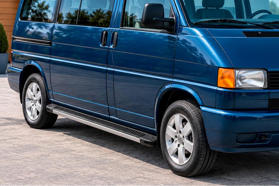 Volkswagen T4 Caravelle/Multivan 1990–2003 Estribos Laterales Maya (2 uds., Aluminio) Image