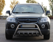 Chevrolet Captiva 2006-2019 Defensa Delantera WT003 (Acero Inoxidable) foto 3