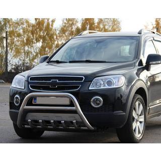 Defensa Delantera WT003 (Acero Inoxidable) Chevrolet Captiva 2006-2019 foto 2