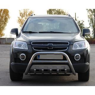 Defensa Delantera WT003 (Acero Inoxidable) Chevrolet Captiva 2006-2019 foto 3