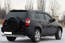 Chery Tiggo 1 2005-2016 Barra Trasera Acero Inoxidable d51 foto 3