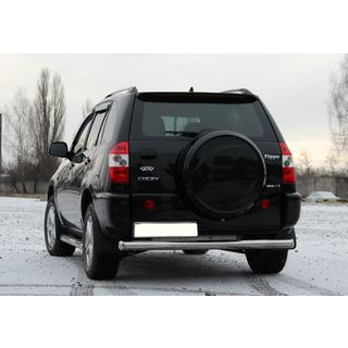Barra Trasera Acero Inoxidable Chery Tiggo 1 2005-2016 foto 2