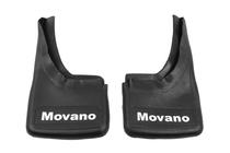 Opel Movano 2004-2010 Guardabarros Premium a Medida con Receso (2 uds, Goma) foto 2