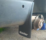 Renault Master 1998-2010 Guardabarros Premium a Medida con Receso (2 uds, Goma) foto 1