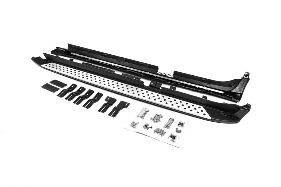 BMW X4 F26 2014-2018 Estribos Originales V1 (2 uds, Aluminio) Image