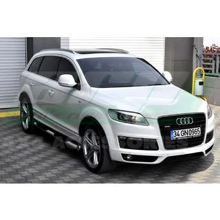 Tubos Laterales (2 uds., Acero Inoxidable) Audi Q7 2005-2015 foto 2